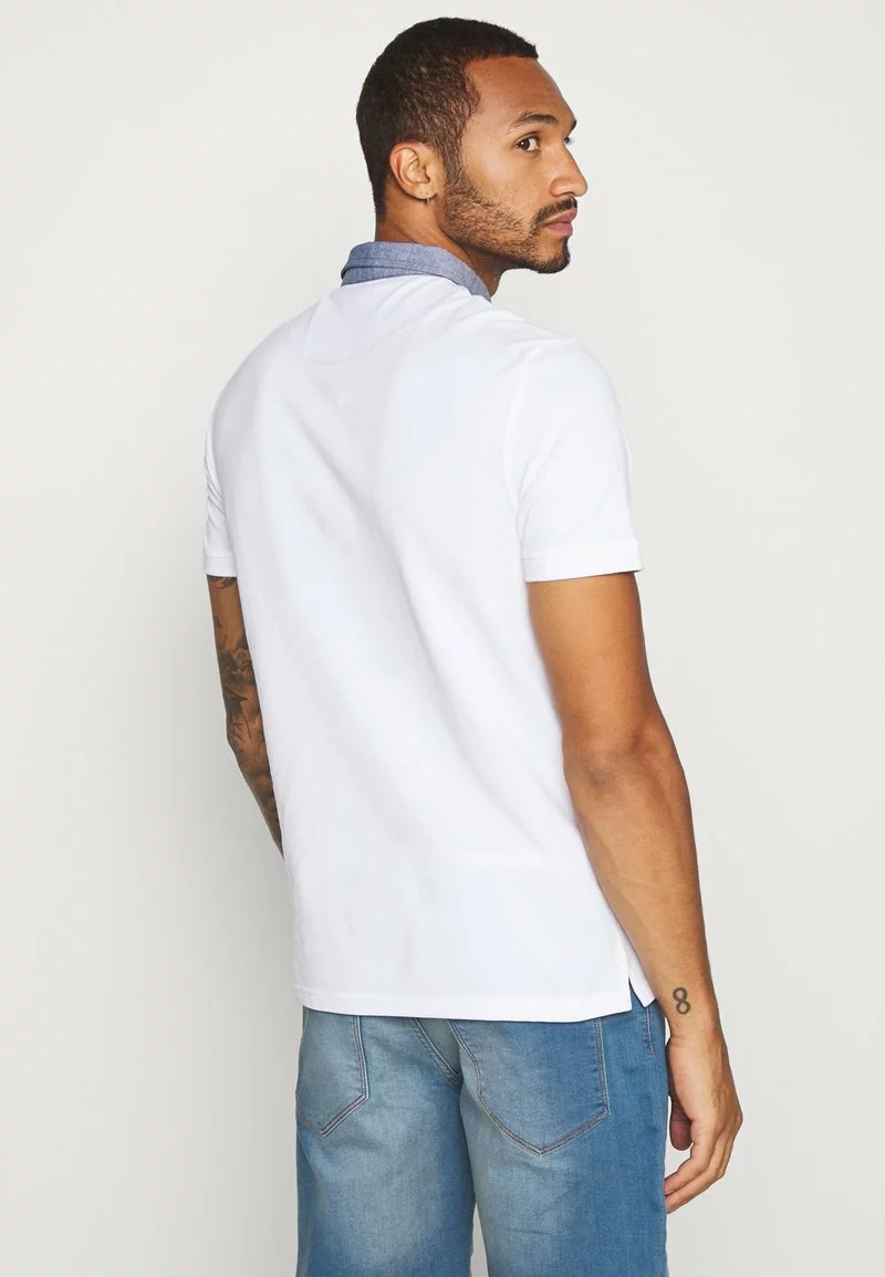 Pier One Uomo Polo - White 5 Pier One Uomo Polo - White - immagine 3