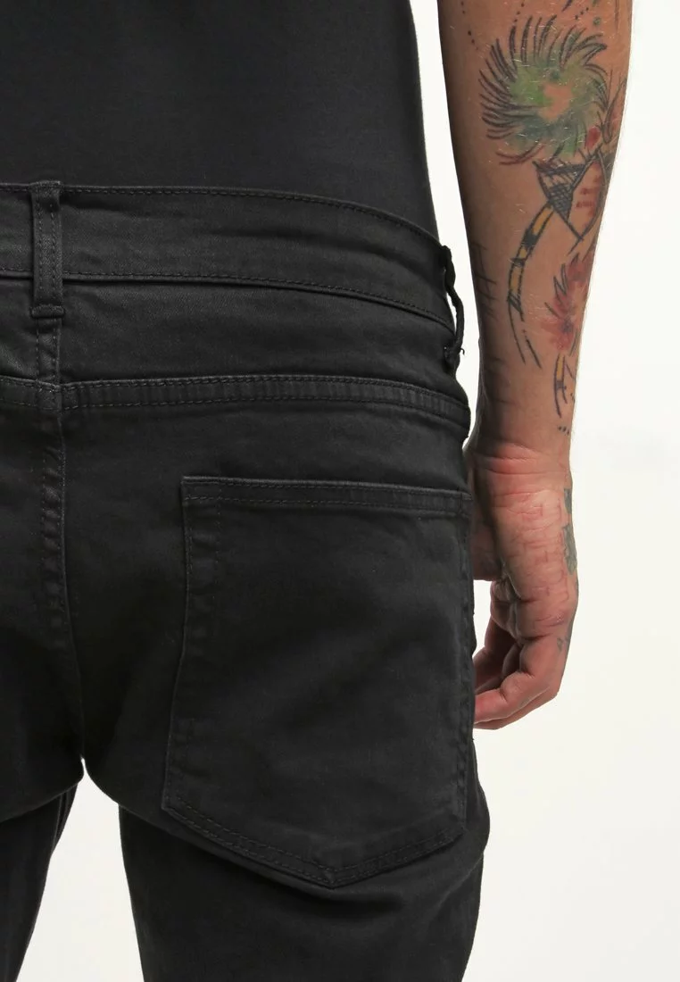 Pier One Uomo Jeans Slim Fit - Black Denim 8 Pier One Uomo Jeans Slim Fit - Black Denim - immagine 6