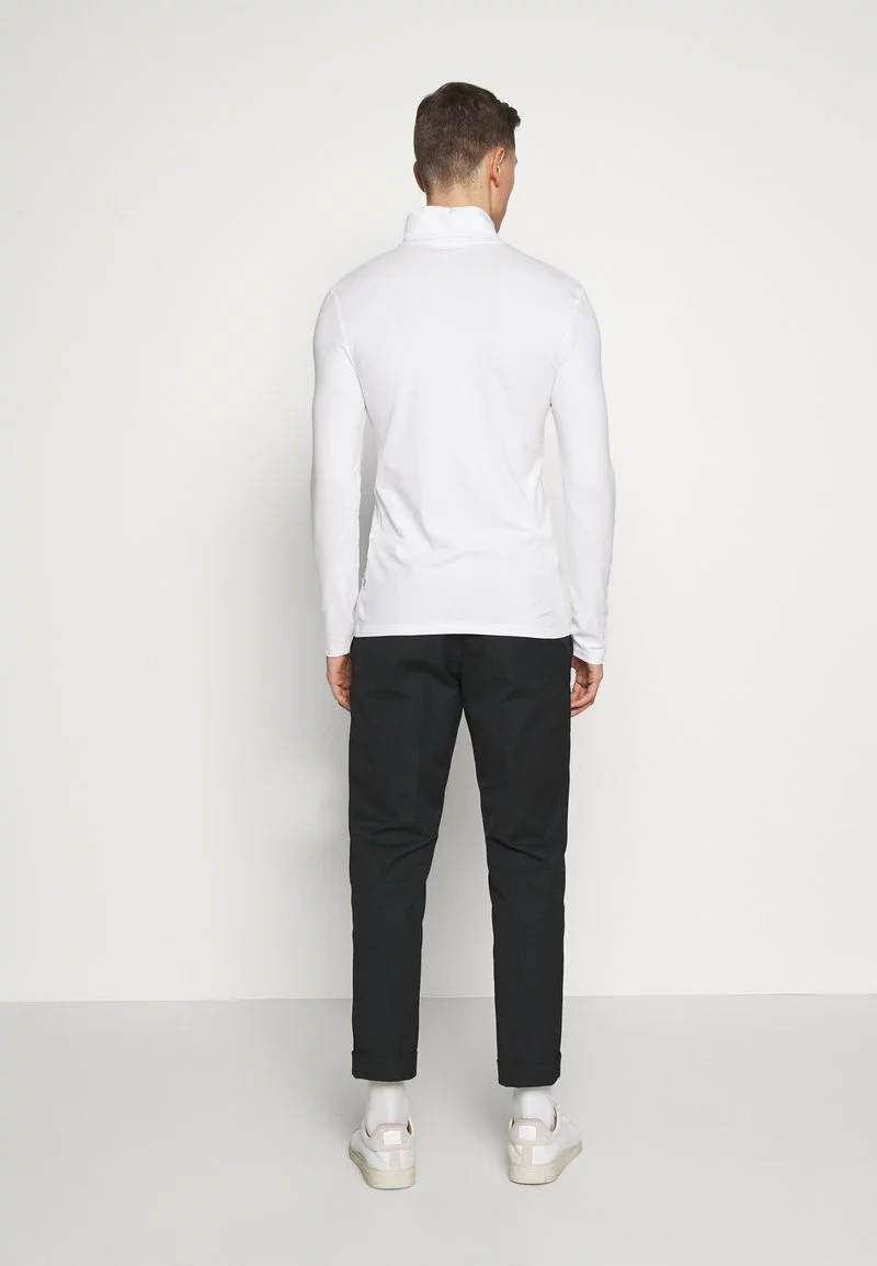 Pier One Uomo 2 PACK - Maglietta A Manica Lunga - White/black 6 Pier One Uomo 2 PACK - Maglietta A Manica Lunga - White/black - immagine 4