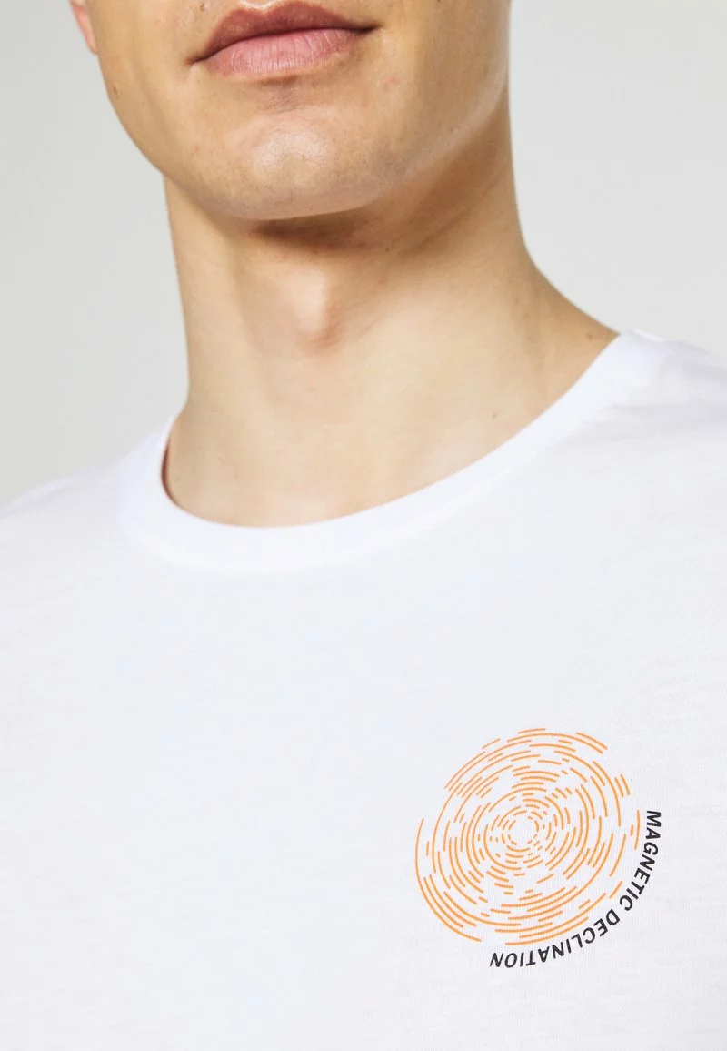 Pier One Uomo T-shirt Con Stampa - White 9 Pier One Uomo T-shirt Con Stampa - White - immagine 7