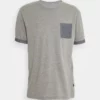 Pier One Uomo T-shirt Con Stampa - Mottled Grey -Offerta Economica Pier One 9a35c5ff99f64e13a7482786d777b08c