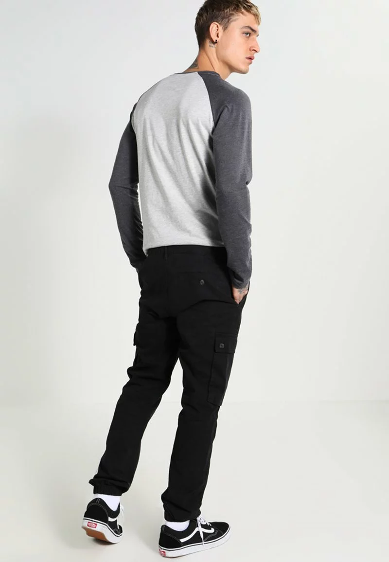 Pier One Uomo Pantaloni Cargo - Black 5 Pier One Uomo Pantaloni Cargo - Black - immagine 3