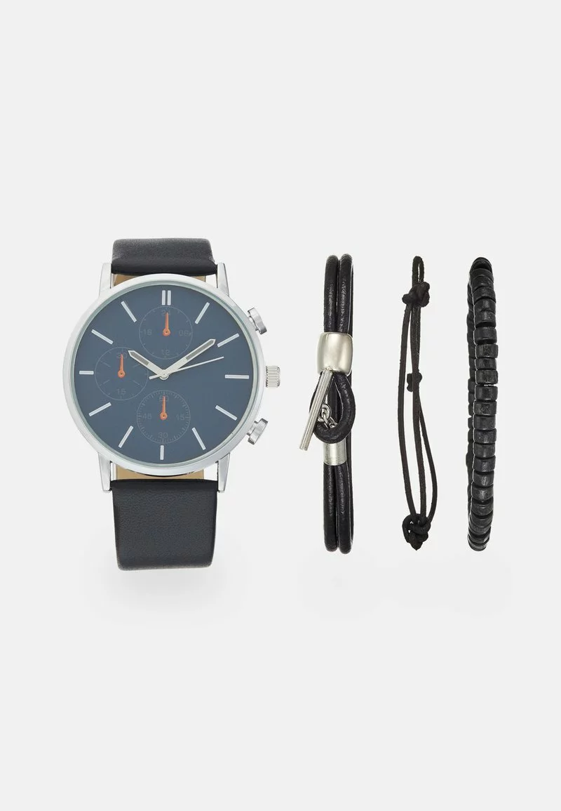 Pier One SET UNISEX - Orologio - Black 3 Pier One SET UNISEX - Orologio - Black