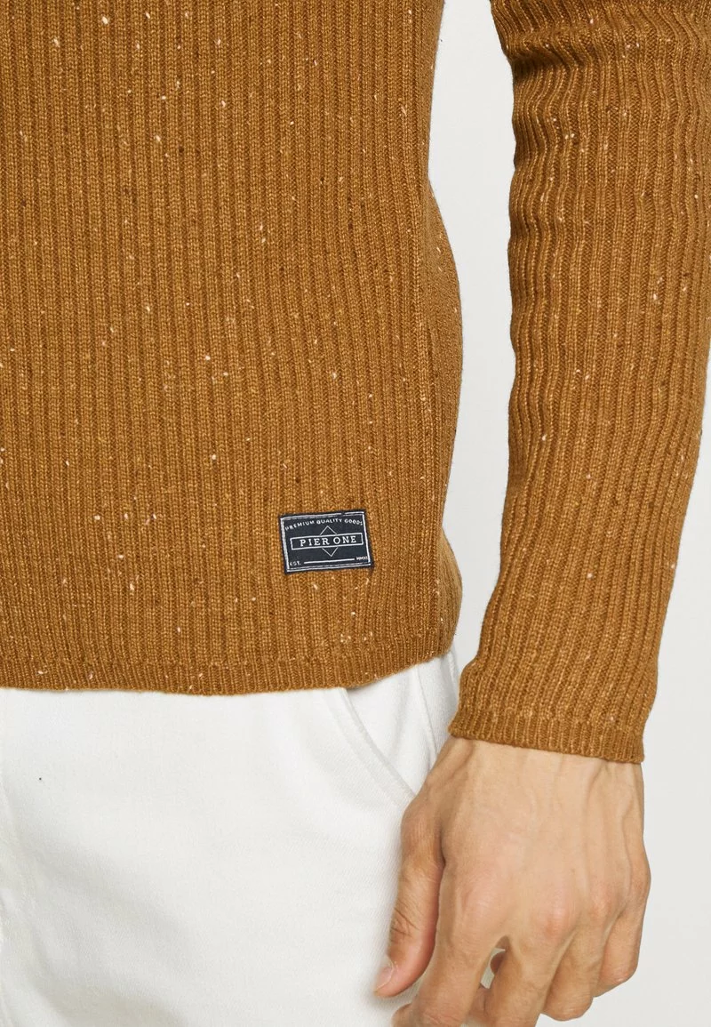 Pier One Uomo Maglione - Camel 8 Pier One Uomo Maglione - Camel - immagine 6