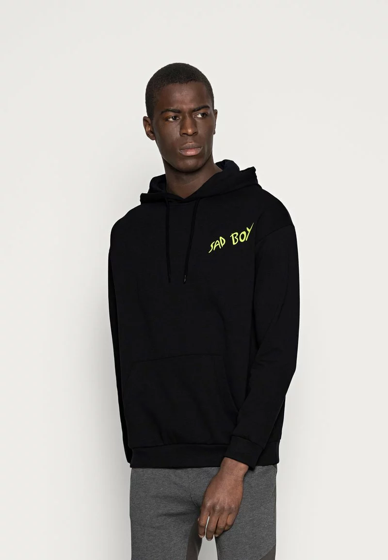 Pier One Uomo Felpa Con Cappuccio - Black 3 Pier One Uomo Felpa Con Cappuccio - Black