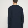 Pier One Uomo RIBBED LOUNGE TOP - Maglia Del Pigiama - Dark Blue -Offerta Economica Pier One a03d50143ced4ba6880dd43fc3598ccf