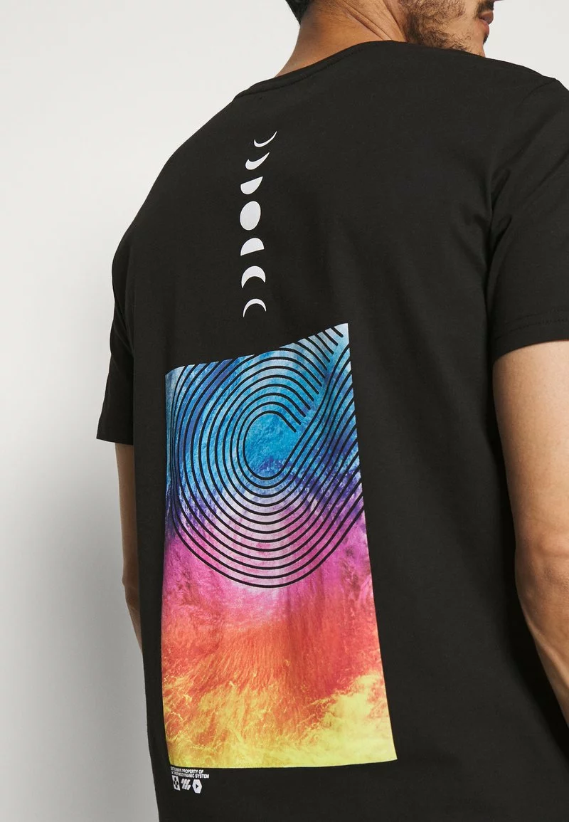 Pier One Uomo T-shirt Con Stampa - Black 8 Pier One Uomo T-shirt Con Stampa - Black - immagine 6