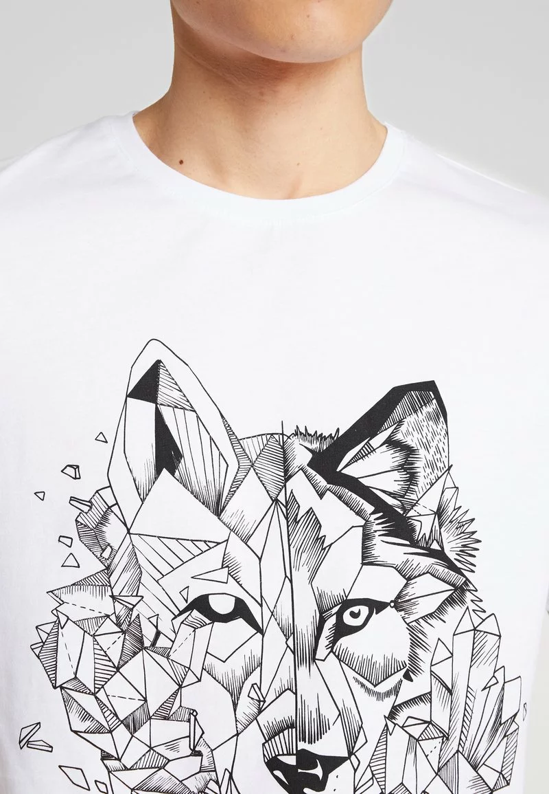 Pier One Uomo T-shirt Con Stampa - White 8 Pier One Uomo T-shirt Con Stampa - White - immagine 6