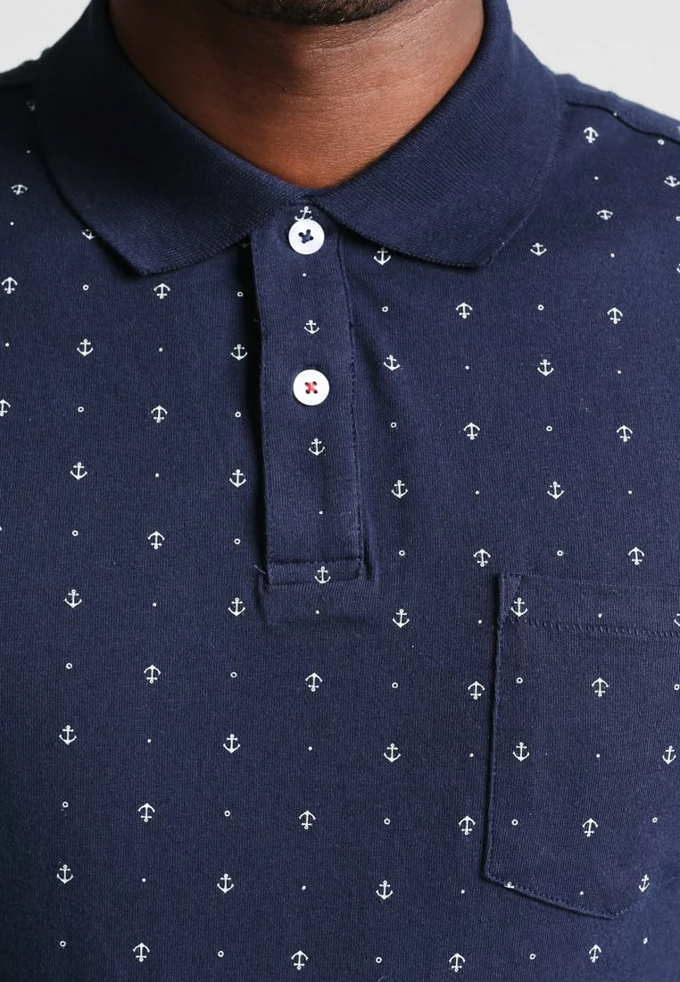 Pier One Uomo Polo - Dark Blue 6 Pier One Uomo Polo - Dark Blue - immagine 4