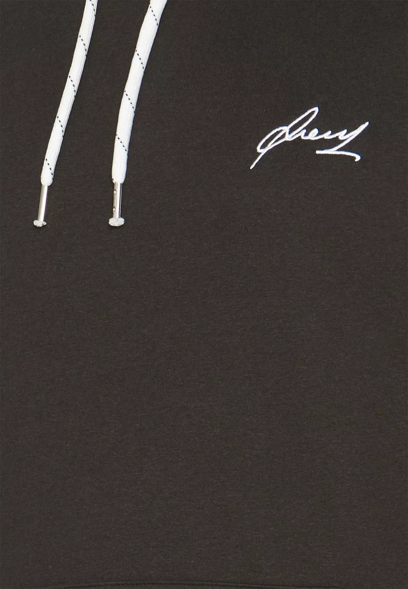 Pier One Uomo BIGBIG CORE SCRIPT HOODIE - Felpa Con Cappuccio - Black 5 Pier One Uomo BIGBIG CORE SCRIPT HOODIE - Felpa Con Cappuccio - Black - immagine 3