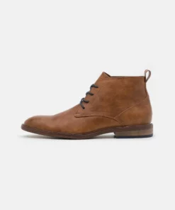 Pier One Uomo Stivaletti Stringati - Brown