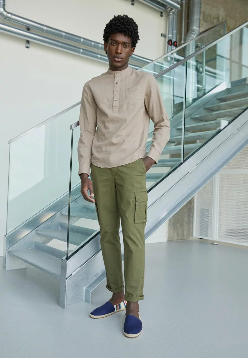 Pier One Uomo Camicia - Taupe 3 Pier One Uomo Camicia - Taupe