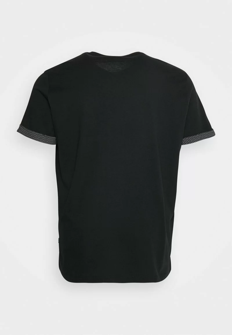 Pier One Uomo T-shirt Basic - Black 4 Pier One Uomo T-shirt Basic - Black - immagine 2