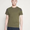 Pier One Uomo T-shirt Con Stampa - Olive, Dark Grey -Offerta Economica Pier One ad4c79273c4940d886ed535894ff8641