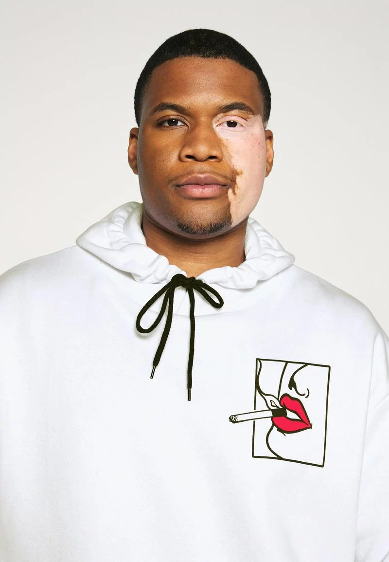 Pier One Uomo Felpa Con Cappuccio - White 7 Pier One Uomo Felpa Con Cappuccio - White - immagine 5