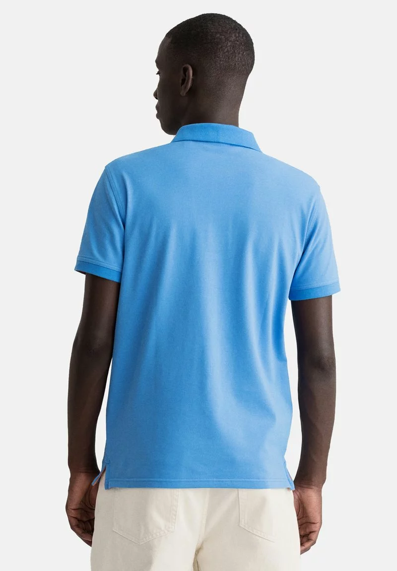 GANT Uomo PLUS CONTRAST COLLAR RUGGER - Poloshirt - Day Blue 5 GANT Uomo PLUS CONTRAST COLLAR RUGGER - Poloshirt - Day Blue - immagine 3