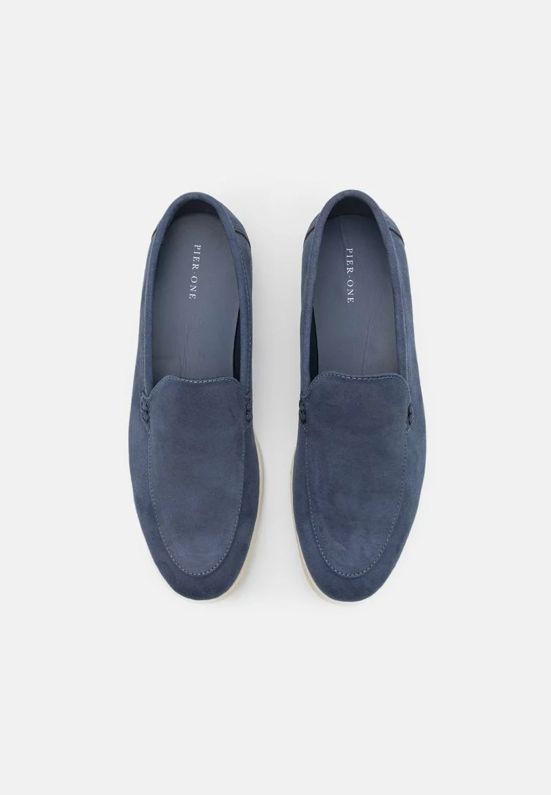Pier One Uomo Scarpe Senza Lacci - Blue 6 Pier One Uomo Scarpe Senza Lacci - Blue - immagine 4