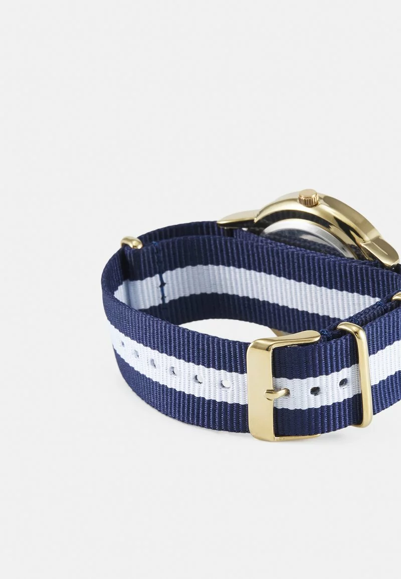 Pier One UNISEX - Orologio - Gold/blue/white 6 Pier One UNISEX - Orologio - Gold/blue/white - immagine 4