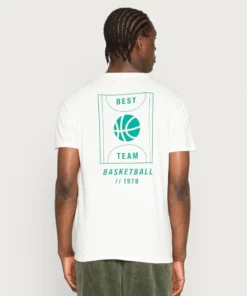 Pier One Uomo T-shirt Con Stampa - Off White