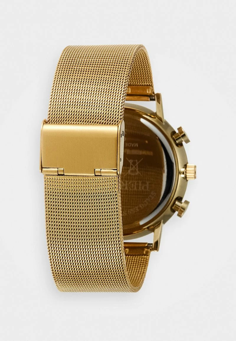 Pier One Uomo Orologio - Gold-coloured 4 Pier One Uomo Orologio - Gold-coloured - immagine 2
