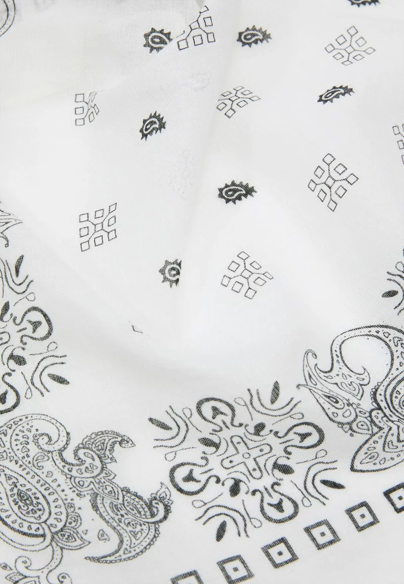 Pier One BANDANA UNISEX 3 PACK - Foulard - Black/white/beige 4 Pier One BANDANA UNISEX 3 PACK - Foulard - Black/white/beige - immagine 2