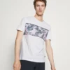 Pier One Uomo T-shirt Con Stampa - White -Offerta Economica Pier One bb2f49d30e014219bd4989294f81f77d