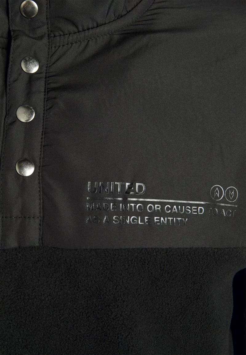 Pier One Uomo FABRIC BLOCK TROYER - Felpa In Pile - Black 5 Pier One Uomo FABRIC BLOCK TROYER - Felpa In Pile - Black - immagine 3