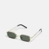 Pier One UNISEX - Occhiali Da Sole - Gold-colured/ Green