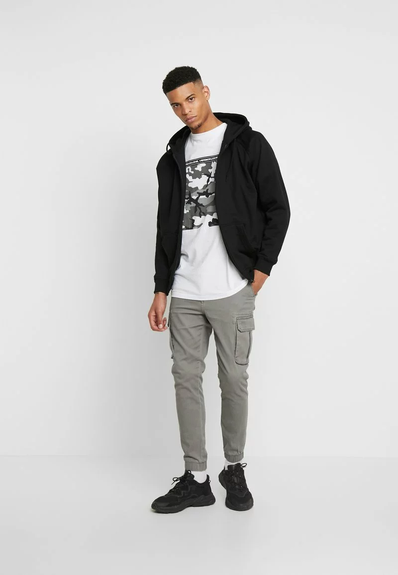 Pier One Uomo Pantaloni Cargo - Grey 4 Pier One Uomo Pantaloni Cargo - Grey - immagine 2