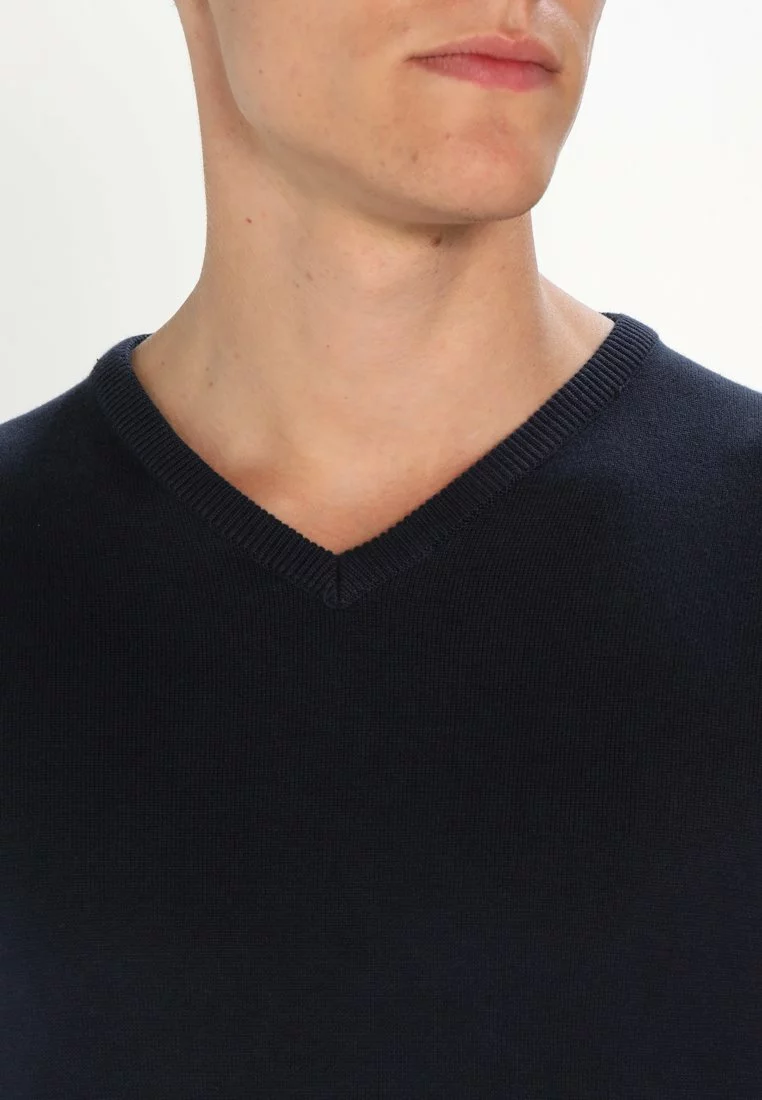 Pier One Uomo Maglione - Dark Blue 6 Pier One Uomo Maglione - Dark Blue - immagine 4