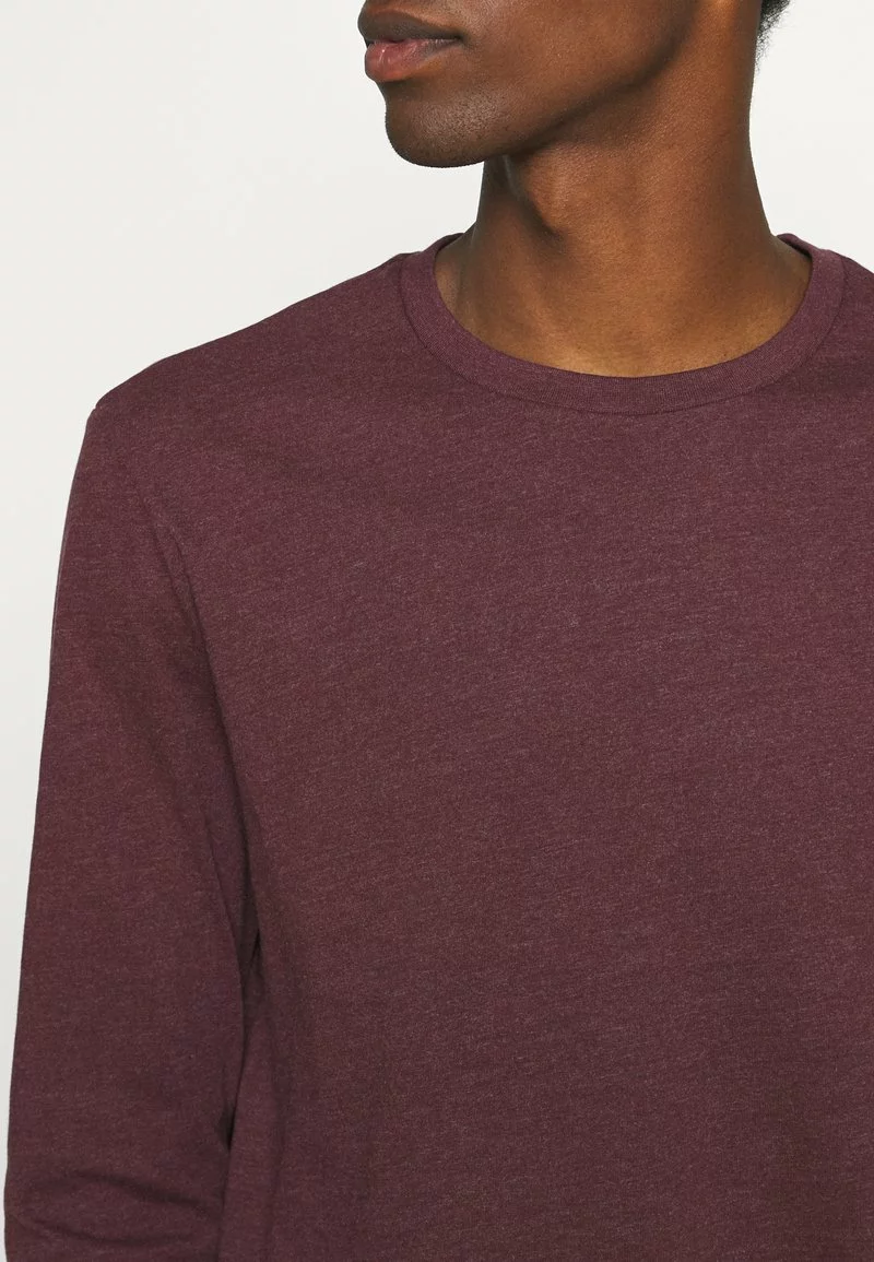 Pier One Uomo 3 PACK - Maglietta A Manica Lunga - Bordeaux/black/dark Blue 8 Pier One Uomo 3 PACK - Maglietta A Manica Lunga - Bordeaux/black/dark Blue - immagine 6