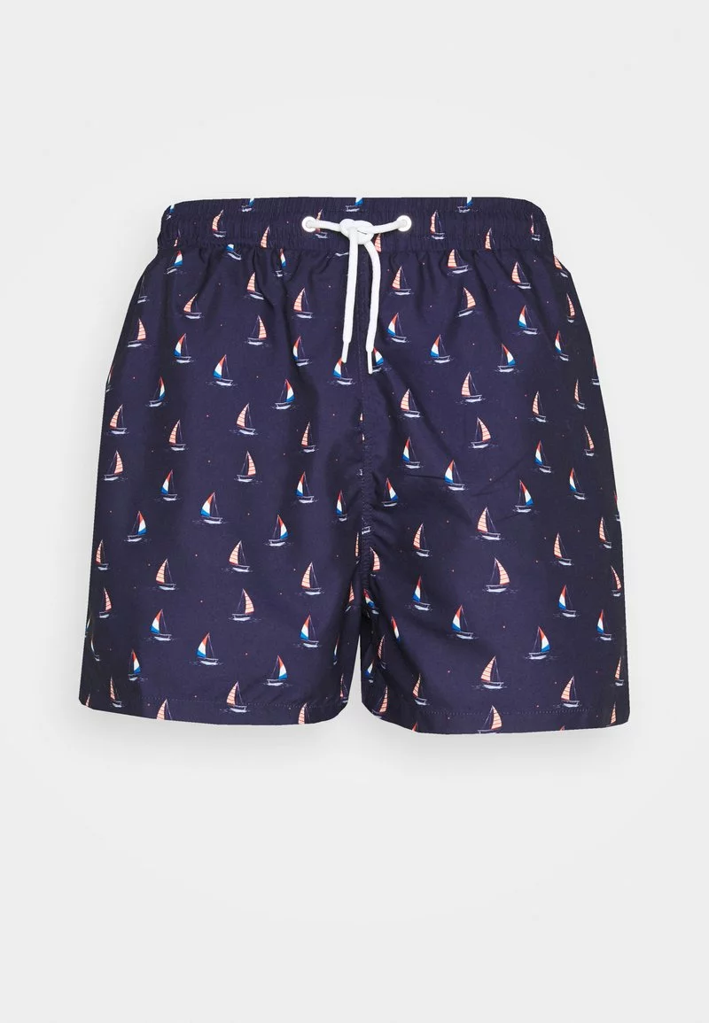 Pier One Uomo Shorts Da Mare - Dark Blue 3 Pier One Uomo Shorts Da Mare - Dark Blue