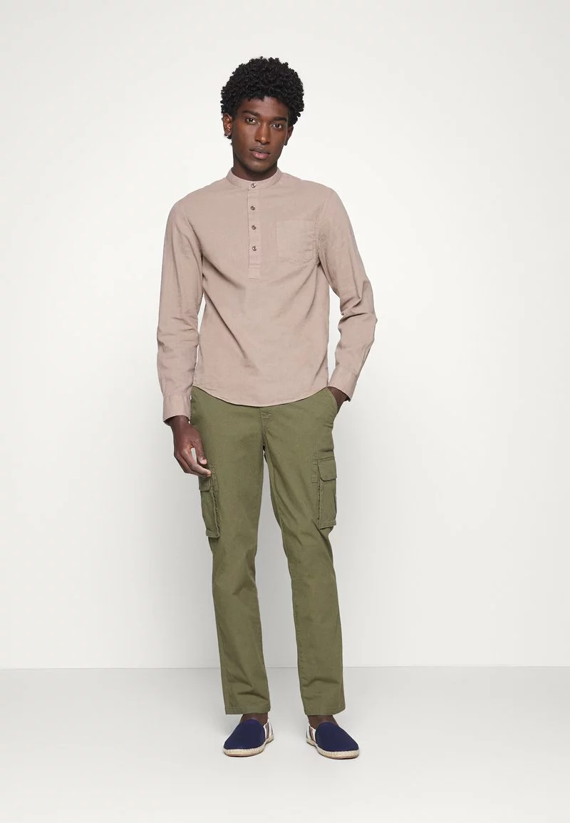 Pier One Uomo Camicia - Taupe 4 Pier One Uomo Camicia - Taupe - immagine 2