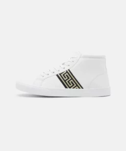 Pier One Uomo Sneakers Alte - White/gold-coloured