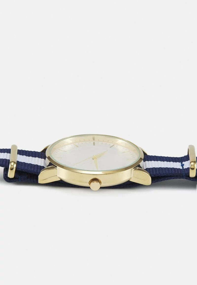 Pier One UNISEX - Orologio - Gold/blue/white 5 Pier One UNISEX - Orologio - Gold/blue/white - immagine 3