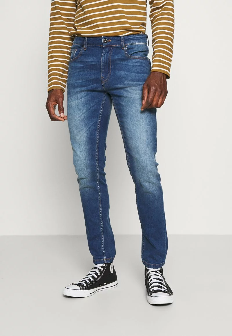 Pier One Uomo Jeans Slim Fit - Blue Denim 3 Pier One Uomo Jeans Slim Fit - Blue Denim