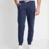 Pier One Uomo Pantaloni Sportivi - Mottled Dark Blue