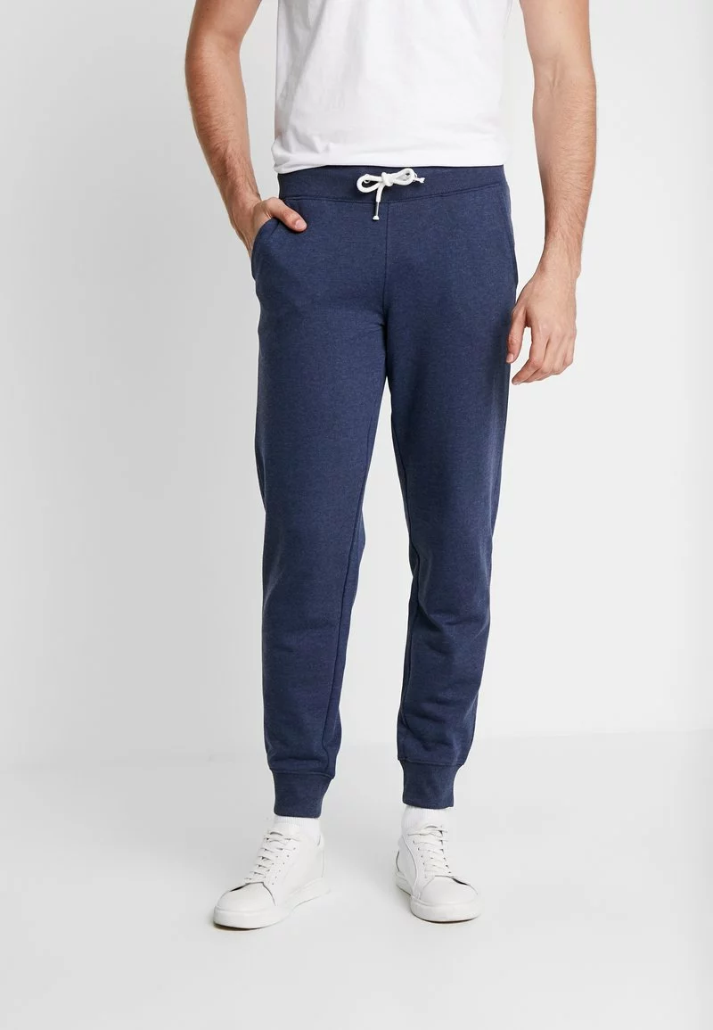 Pier One Uomo Pantaloni Sportivi - Mottled Dark Blue 3 Pier One Uomo Pantaloni Sportivi - Mottled Dark Blue