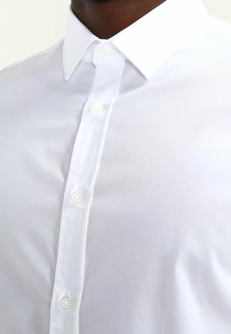 Pier One Uomo Camicia Elegante - White 6 Pier One Uomo Camicia Elegante - White - immagine 4