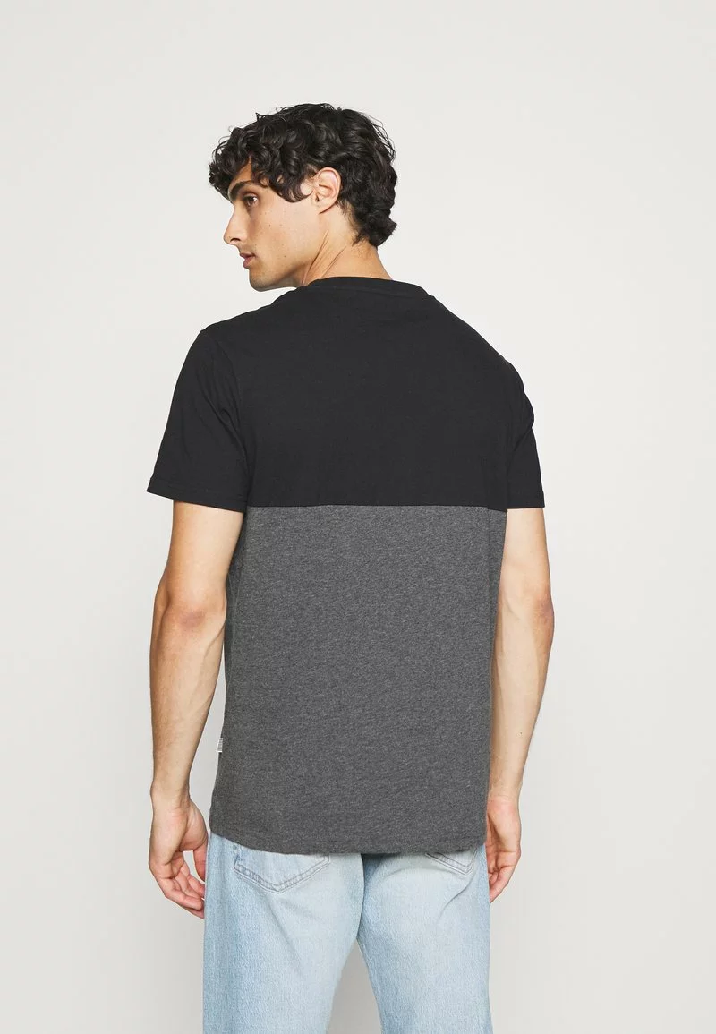 Pier One Uomo T-shirt Con Stampa - Black/grey 5 Pier One Uomo T-shirt Con Stampa - Black/grey - immagine 3