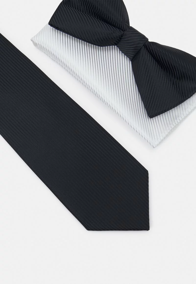 Pier One Uomo SET - Cravatta - Black 7 Pier One Uomo SET - Cravatta - Black - immagine 5