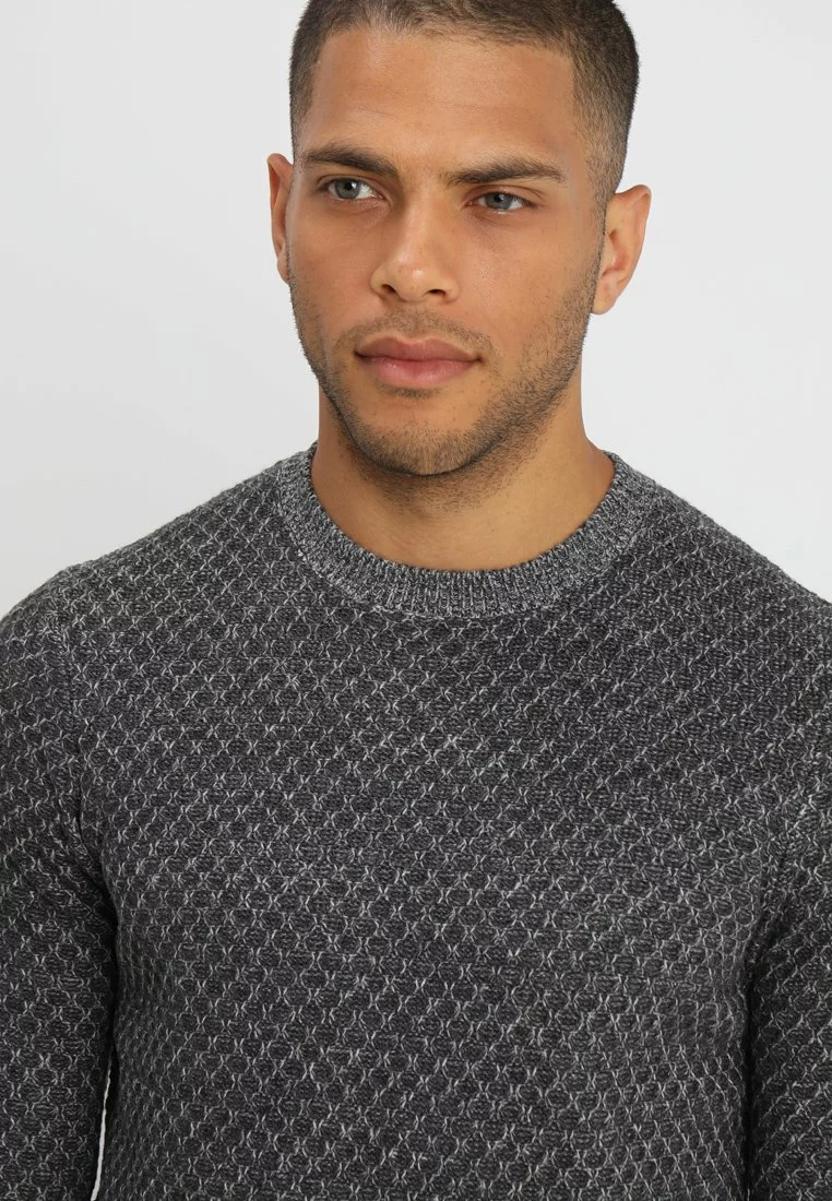 Pier One Uomo Maglione - Mottled Grey 6 Pier One Uomo Maglione - Mottled Grey - immagine 4