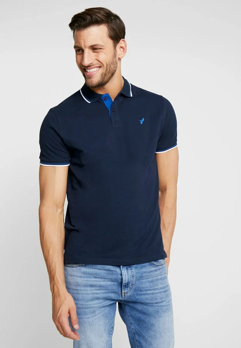 Pier One Uomo Polo - Dark Blue 3 Pier One Uomo Polo - Dark Blue