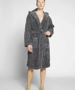 Pier One Uomo Accappatoio - Dark Gray