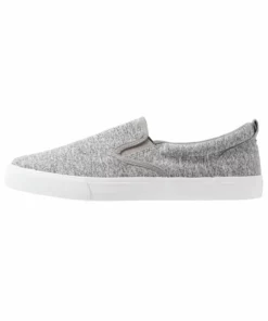 Pier One UNISEX - Scarpe Senza Lacci - Grey