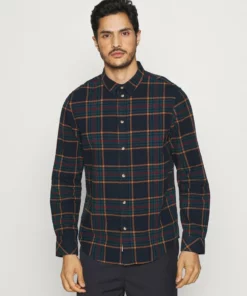 Pier One Uomo TARTAN SHIRT - Camicia - Multi-coloured
