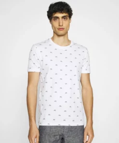 Pier One Uomo T-shirt Con Stampa - White