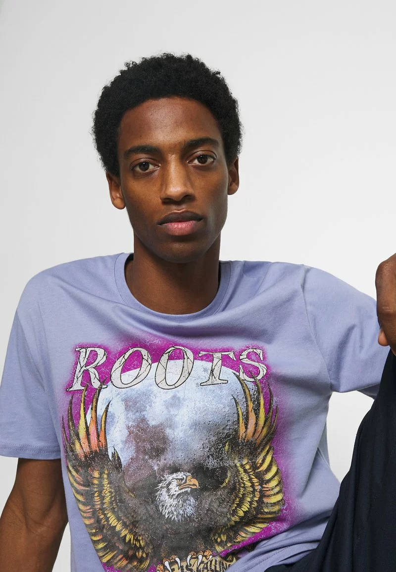 Pier One Uomo T-shirt Con Stampa - Lilac 7 Pier One Uomo T-shirt Con Stampa - Lilac - immagine 5