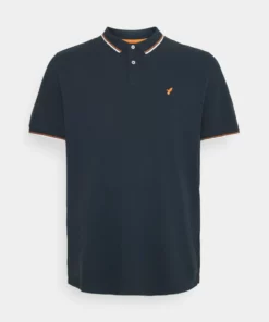 Pier One Uomo Polo - Dark Blue/orange