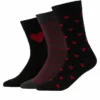 Pier One Uomo VALENTINES 3 PACK - Calze - Black/dark Red 8 Pier One Uomo VALENTINES 3 PACK - Calze - Black/dark Red -Offerta Economica Pier One cac0add0f3cb4cc2be2f8fbe8ab3bcb8